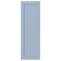 SANNIDAL Door with hinges, blue, 40x120 cm