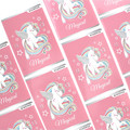 Notebook A5 16 Sheets Squared Unicorn 20-pack