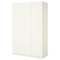 PAX Wardrobe, white, Forsand Ballstad white, 150x60x236 cm