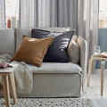 DYTÅG Cushion cover, dark beige, 65x65 cm