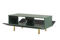 Coffee Table with Storage Scalia II 120, matt labrador, gold legs