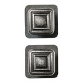 GoodHome Cabinet Knob Handle Pindur, tin, 2 pack