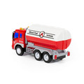 Tanker Truck with Light & Sound, red, 3+