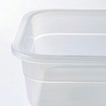 IKEA 365+ Food container, square, plastic, 750ml