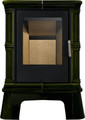 NORDflam Fireplace Stove Frovi 5 kW, green