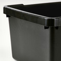 UPPSNOFSAD Storage box, black, 25x17x12 cm/4 l