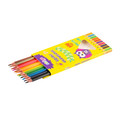 Strigo Coloured Pencils Triangular 12pcs