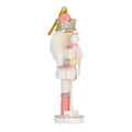 Christmas Tree Decoration Nutcracker 12cm Set of 2pcs, pink