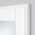 PAX / TYSSEDAL Wardrobe combination, white/mirror glass, 200x60x201 cm