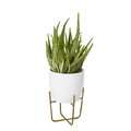 Plant Pot Stand GoodHome, gold