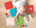 Clementoni Baby Clemmy Sensory Mat Touch, Crawl & Play 6m+