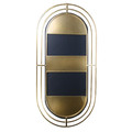 Mirror Avec, oval, gold