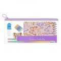 School Set Pencil Case with Accessories Pastel