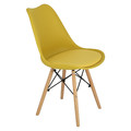 Dining Chair Norden DSW PP, yellow