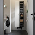 ENHET Wall storage combination, anthracite, white, 60x30x180 cm