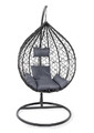 Cocoon Hanging Chair BARI, indoor, black