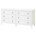 KOPPANG Chest of 6 drawers, white, 172x83 cm