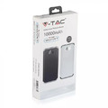 V-TAC Powerbank Power Bank 10000 mAh 2.0/2.1A, white