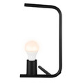 GoodHome Table Lamp Darrah E27, black