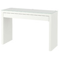 MALM Dressing table, white, 120x41 cm