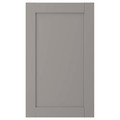 ENHET Front for dishwasher, grey frame, 45x75 cm