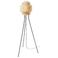 SINNERLIG Floor lamp, bamboo/handmade