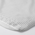 STUK  Clothes cover, set of 3, white/grey