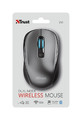 Trust Dual-Mode Optical Wireless Mouse 2.4 GHZ BT Yvi