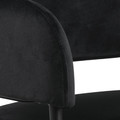 Chair with Armrests Lima, black