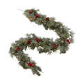 Christmas Garland with LED Fairview 182 cm, battery-operated