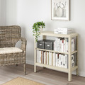 KOLBJÖRN Shelf unit, indoor/outdoor, beige, 80x81 cm