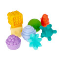 Bam Bam Set of Textured Toys 8pcs 6m+