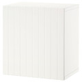 BESTÅ Wall-mounted cabinet combination, white/Sutterviken white, 60x42x64 cm