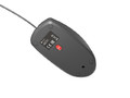 NATEC Wired Mouse Ruff Plus 1200 DPI 1.8m, black