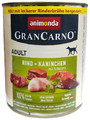 Animonda GranCarno Adult Beef, Rabbit & Herbs Dog Wet Food 800g