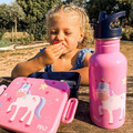 Pret Lunch Box Unicorn Heart Pink