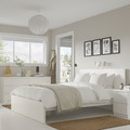 MALM Bedroom furniture, set of 4, white, 160x200 cm