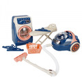 Appliance Set Washing Machine, Vacuum Cleaner, Laundry & Ironing Playset 3+