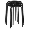 MARIUS Stool, black