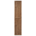 OXBERG Door, brown walnut, 40x192 cm