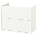 HAVBÄCK Wash-stand with drawers, white, 80x48x63 cm