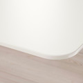 BEKANT / MATCHSPEL Desk and chair, white