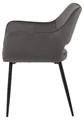 Upholstered Dining Chair Ranja, dark grey