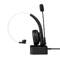 LogiLink Headset Headphones Bluetooth with Charging Stand