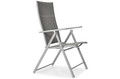 Large Outdoor Furniture Set Modena, silver