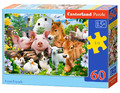 Castorland Children's Puzzle Farm Friends 60pcs 5+
