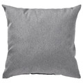 KÄRLEKSGRÄS Cushion, grey, 40x40 cm