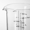 VARDAGEN Measuring jug, glass, 0.5 l