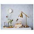 BAROMETER Work lamp, brass-colour