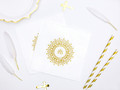 Paper Napkin IHS Holy Communion 33x33cm 20pcs, gold